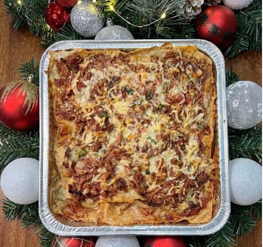 Lechon Lasagna Tray